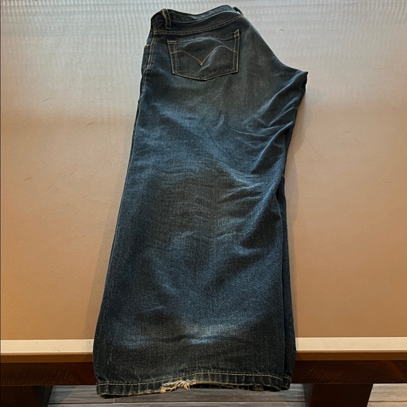 Levi's SilverTab Men's Straight Jeans - Dark Blue 34x32 - Picture 8 of 11